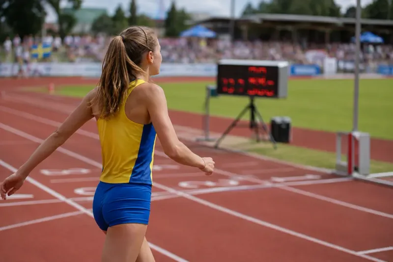 Carmen Cernjul sätter nytt juniorrekord igen