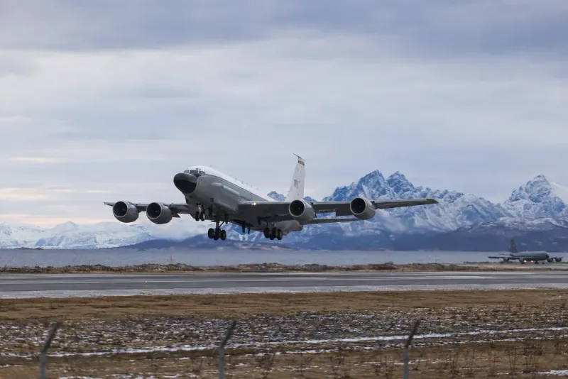 Brittiskt signalspaningsflyg utgick från norsk Natobas