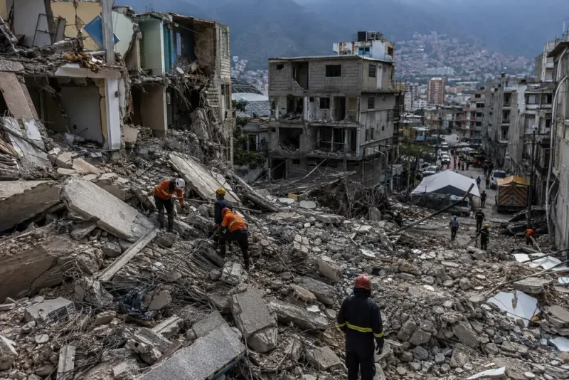 Över 6 500 döda efter jordskalven i Venezuela