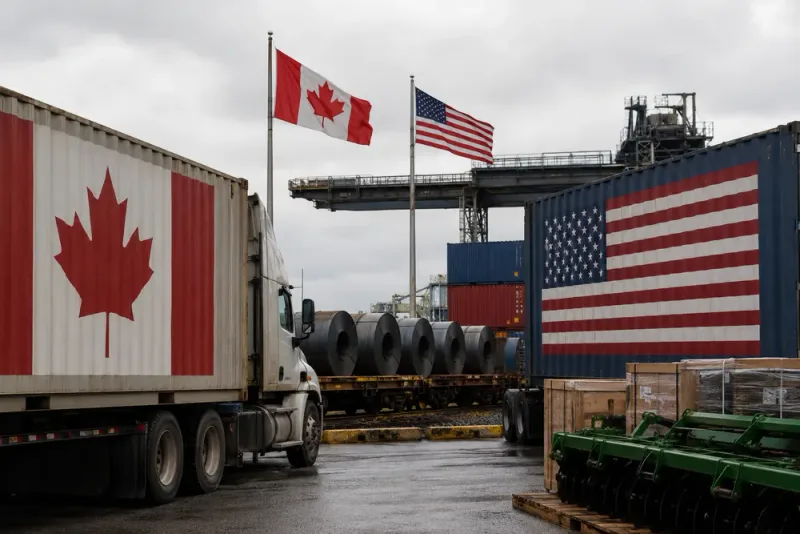 Kanada trappar upp tullstriden med USA