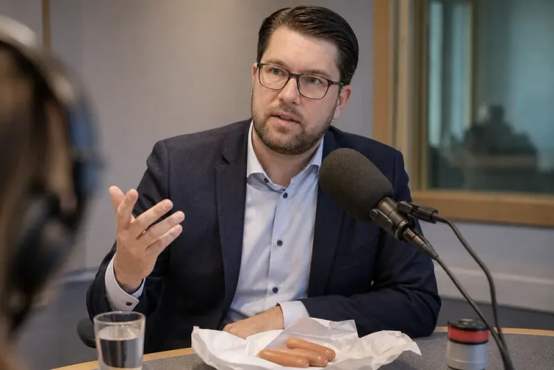Åkesson föredrar korven kall framför tv