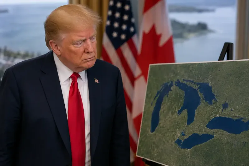 Donald Trump överväger nytt namn på Ontariosjön