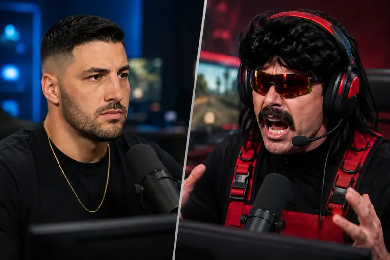 Dr Disrespect hotar Nickmercs efter bråket