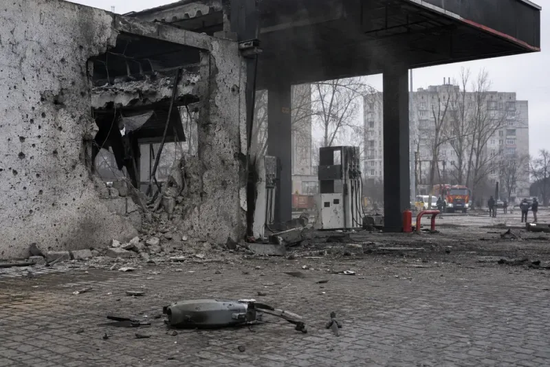 AI-drönare dödade tre civila i Zaporizjzja