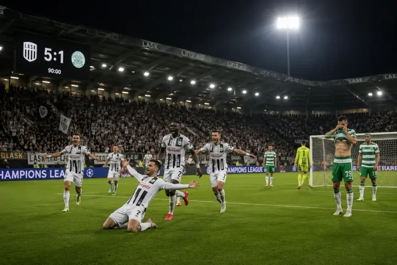 LASK vände 0–4 och nådde Champions League