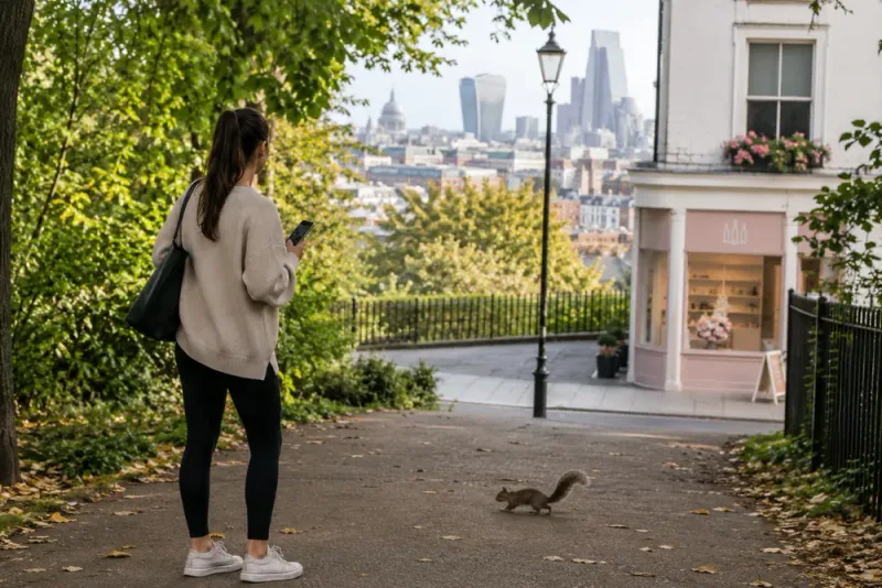 Pawgli tog omväg efter ekorrmöte