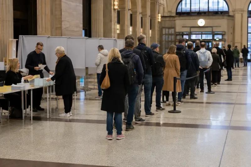 Förtidsröstningen öppnar inför valet den 13 september