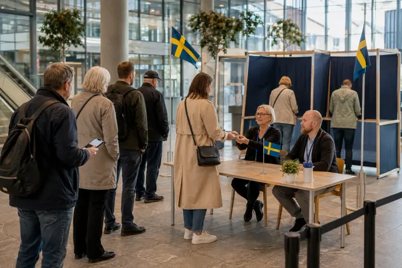 Förtidsröstningen öppnar på 1 875 platser