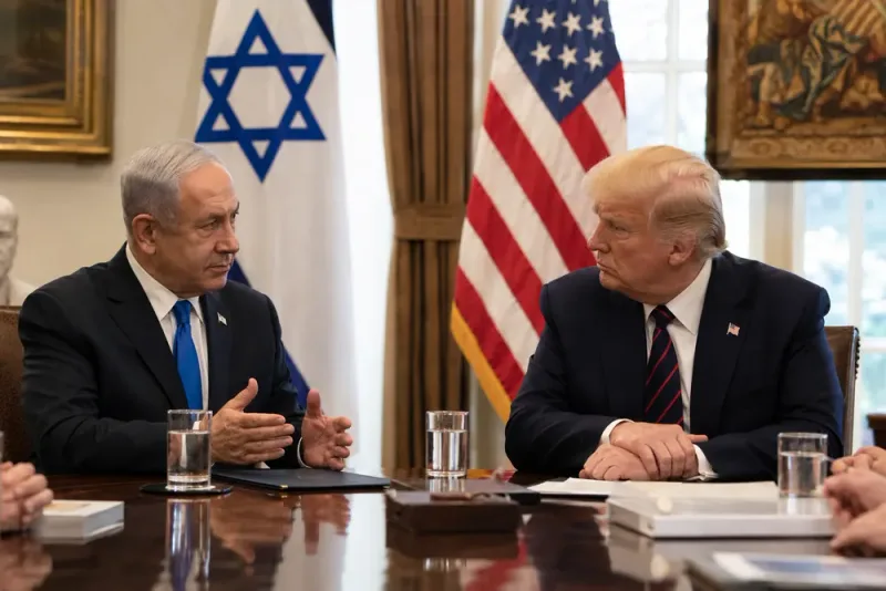 Benjamin Netanyahu avfärdar Iranavtal efter samtal med Trump