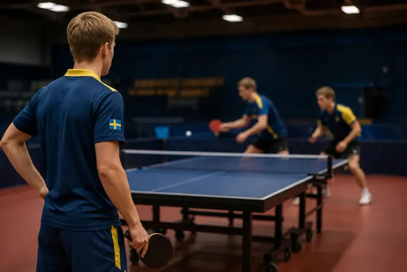 Mattias Karlsson petas från EM-dubbeln