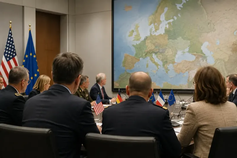 USA informerar Nato om Europas truppnivåer