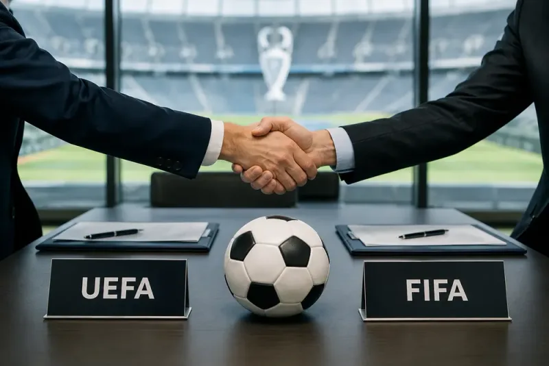 Uefa backar från bojkott efter garantier
