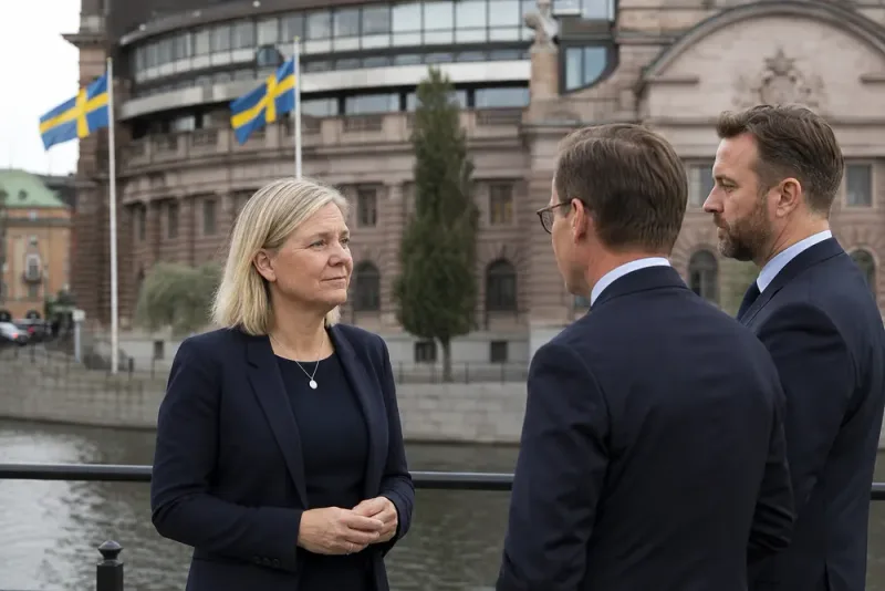 Andersson öppnar för V-tjänstemän utan regeringsplats