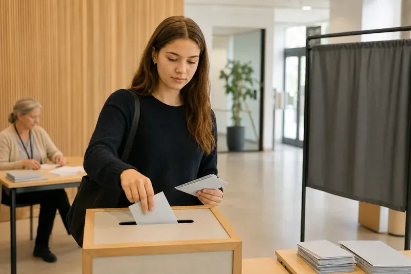 17-åriga Evelyn får rösta före födelsedagen