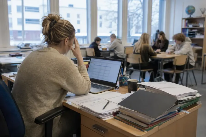 Umeålärare kräver mer stöd och mindre administration