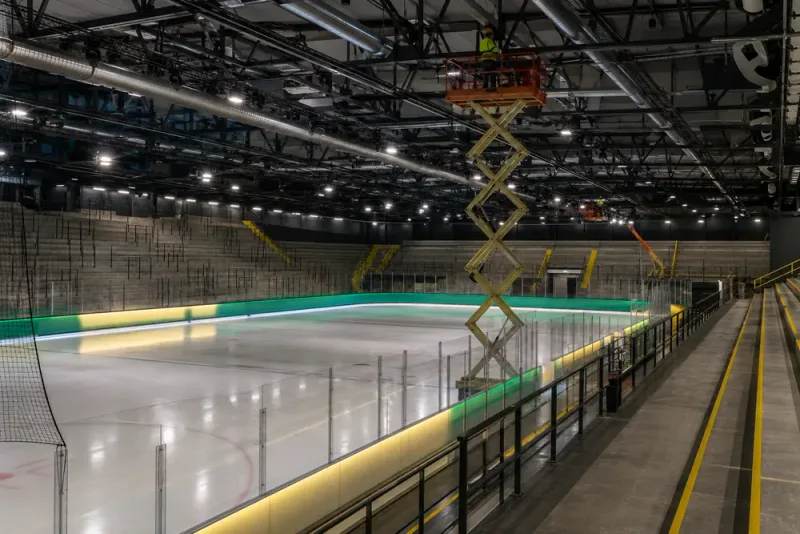 Björklövens arena byggs om inför SHL