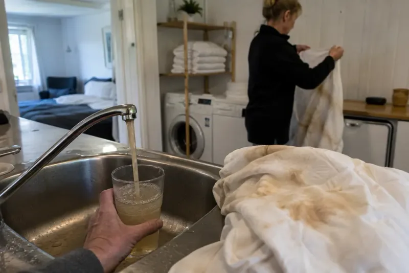 Vattenproblemen i Gargnäs slår mot turistföretag