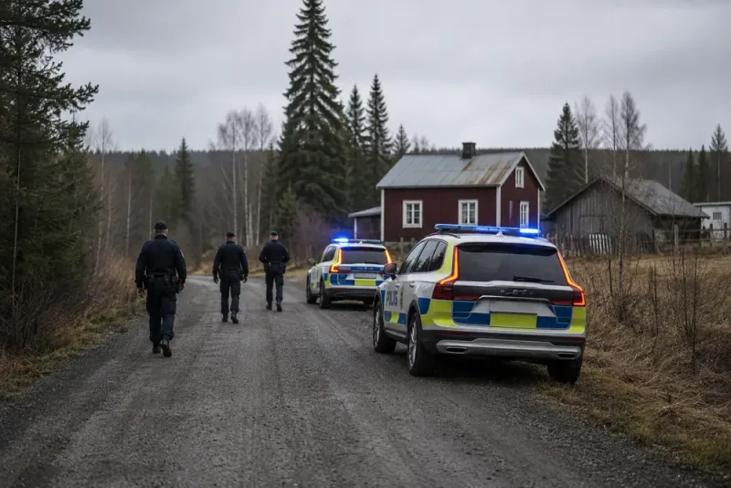 Två häktningsbegärda efter stor polisinsats i länet