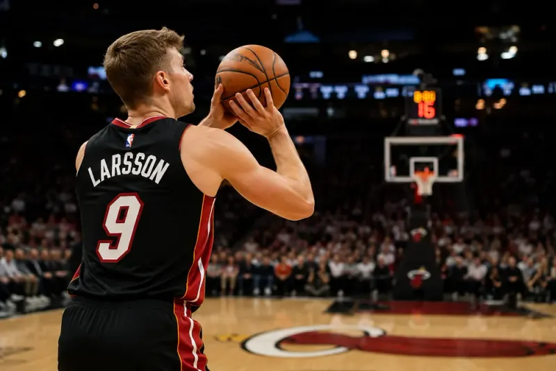 Pelle Larsson siktar på NBA-titeln