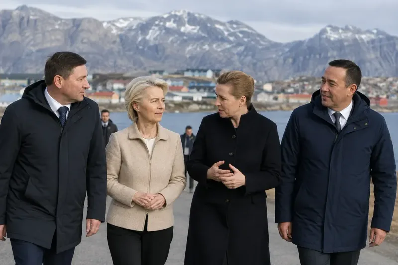 Ursula von der Leyen reser till Grönland i september