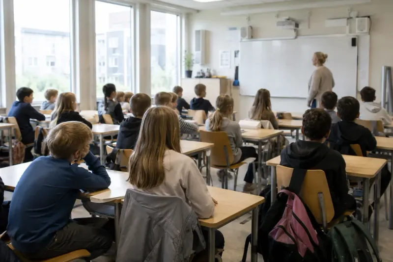 Regeringen utreder tak för antalet elever i klasser