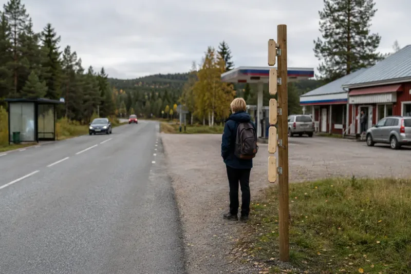 Liftpinnen ger Gunnarsbyn fler skjutsmöjligheter