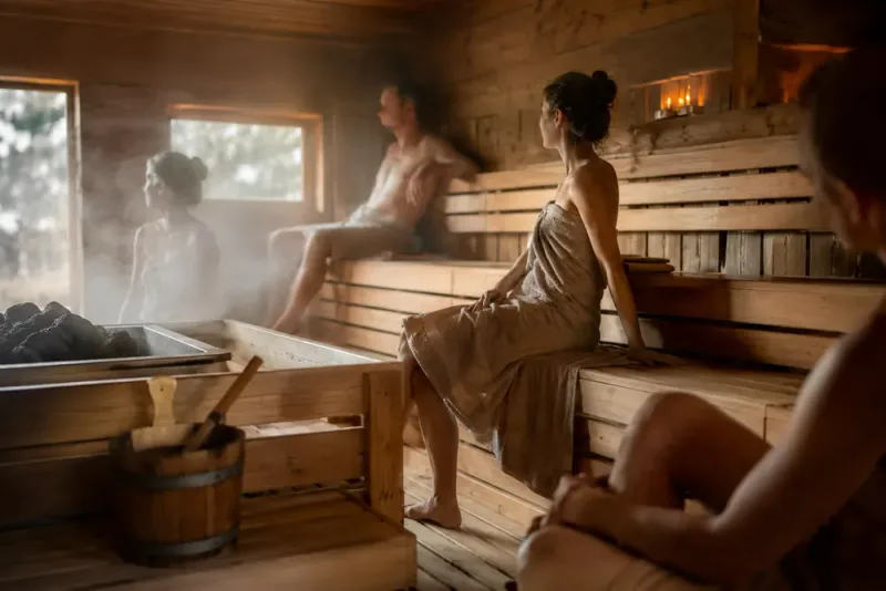 Kvinnor och män upplever bastubad olika  Kvinnor och män upplever bastubad olika
