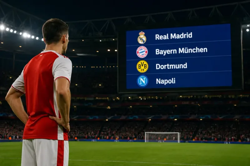 Arsenal ställs mot flera europeiska jättar