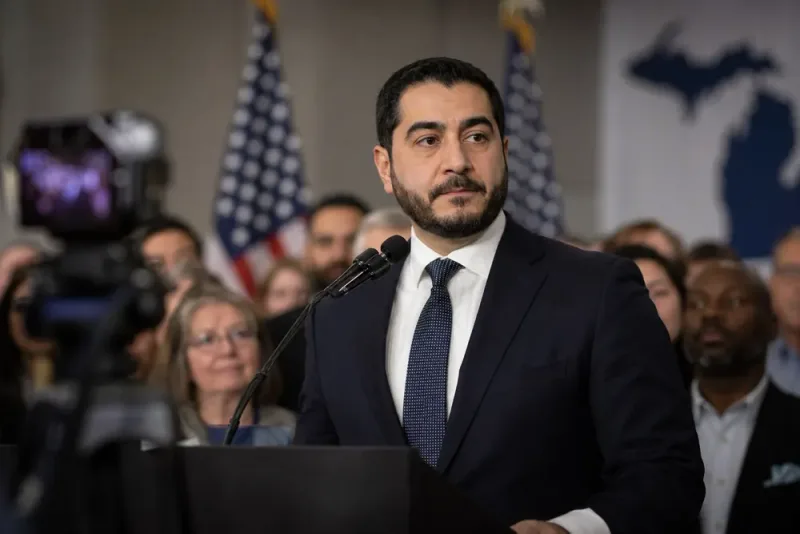 Abdul El-Sayed går vidare till avgörande senatsval