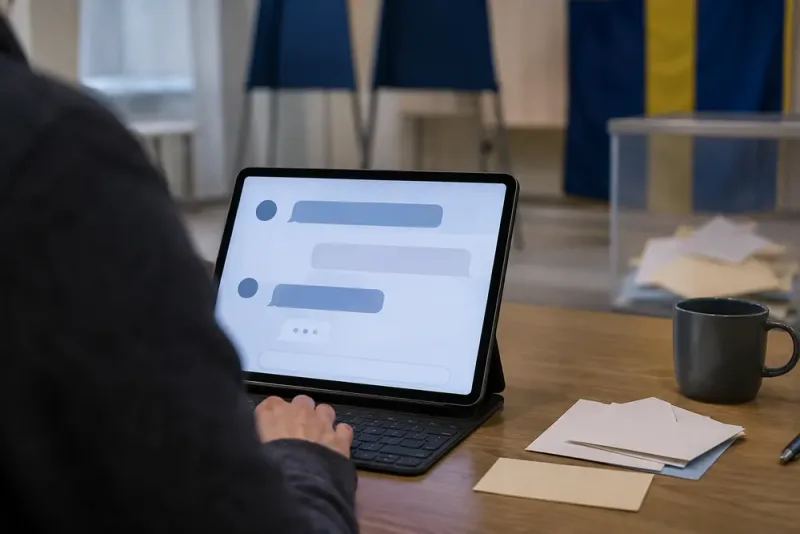 Statsvetare varnar för AI-råd inför valet