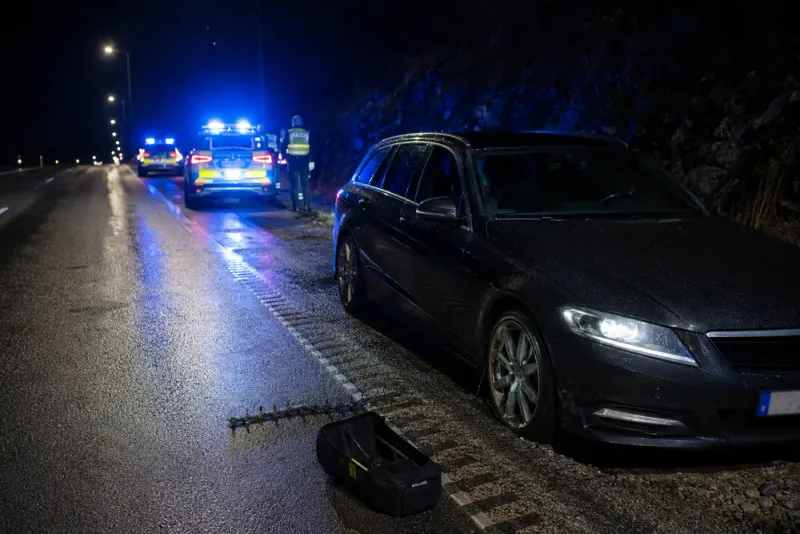 Fyra pojkar under 15 stoppades efter biljakt