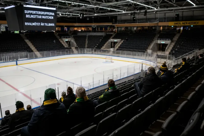 Supportrar bojkottar Björklöven–Skellefteå inför comebacken