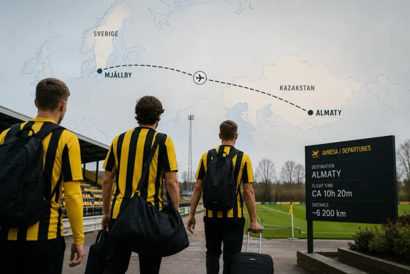 Mjällby får långresa i Europadebuten