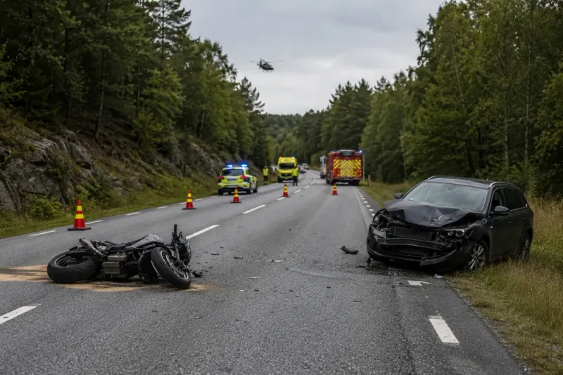 Man omkom efter frontalkrock på väg 173