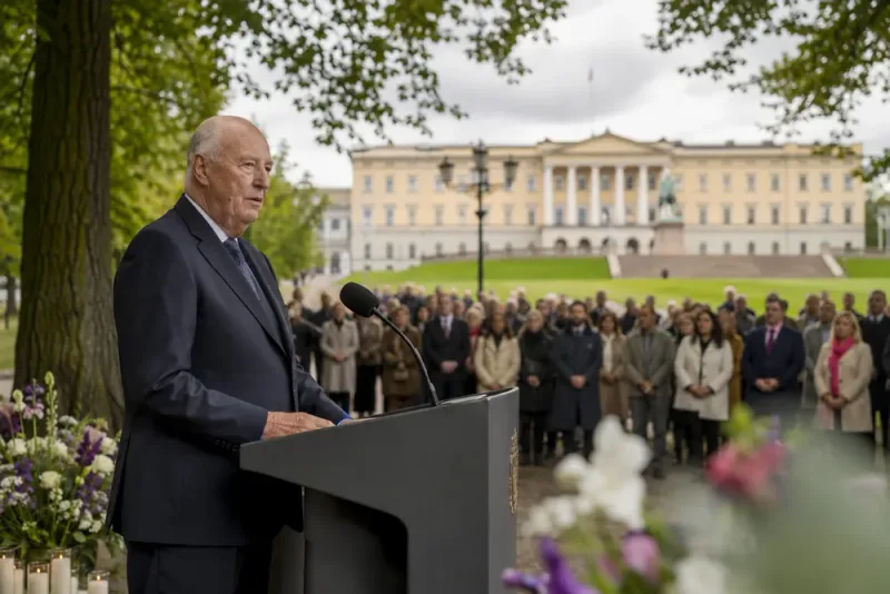 Kung Haralds mångfaldstal lyfts efter hans död