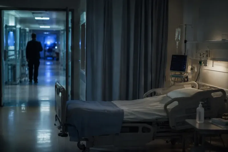 Sjuksköterska häktad misstänkt för våldtäkt mot döende patient