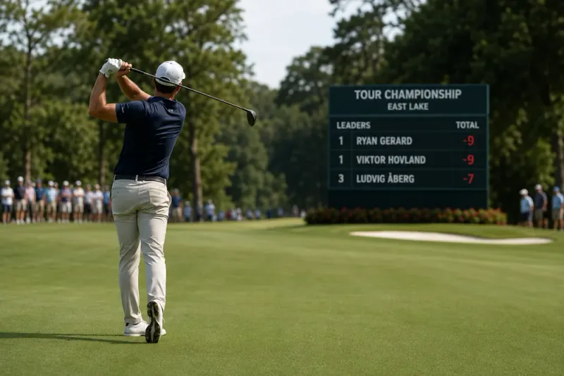 Ludvig Åberg jagar ledningen på East Lake