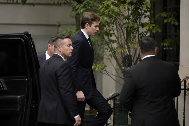 Barron Trump isoleras efter nya dödshot från Iran