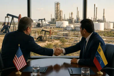 USA får kontroll över 65 miljarder fat venezuelansk olja