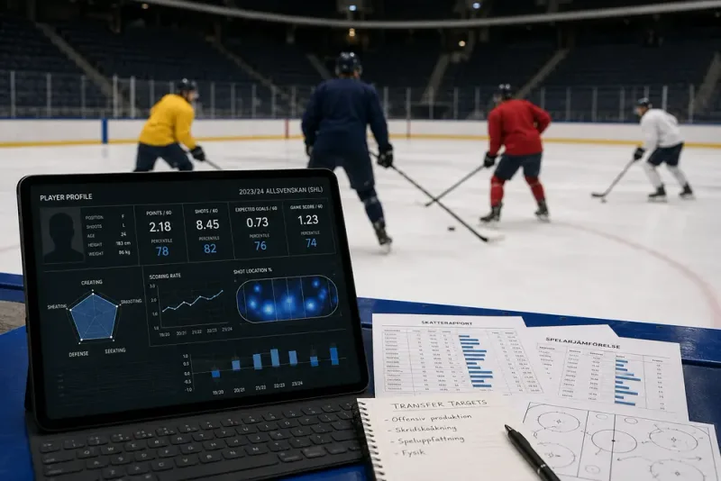 SHL-värvningarna granskas med avancerad statistik