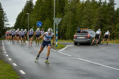 Alvar Myhlback vann efter kaoset