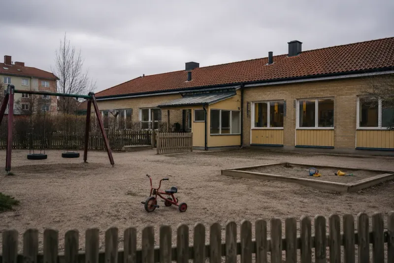 Utrikesministern berättar om sonens förskola efter övergreppen