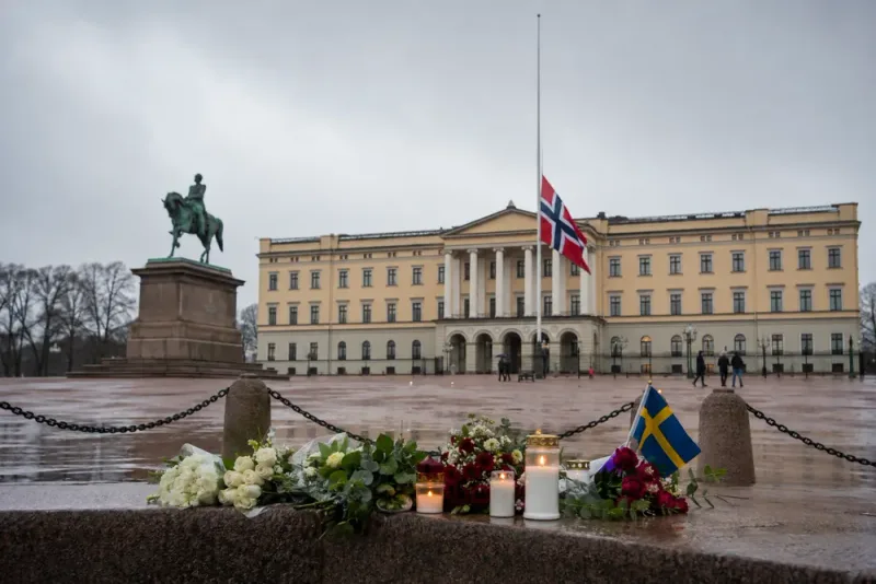 Victoria minns sin gudfar kung Harald efter dödsfallet