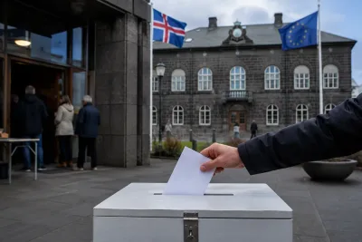 Island röstar om nya EU-förhandlingar