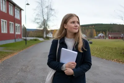 19-åriga Emma Stjernström kandiderar i Strömsund