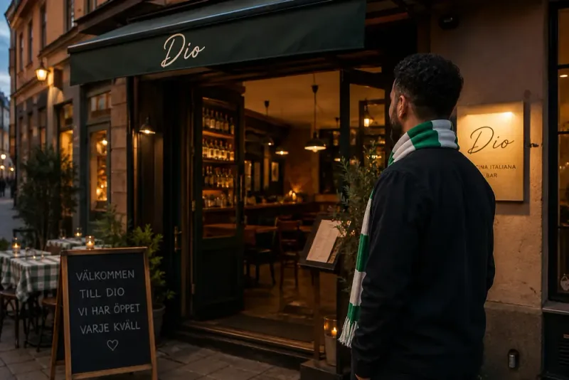 Nahir Besara satsar på restaurang