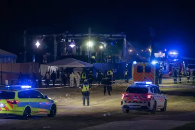 Flera skadade när skott avlossades mot rejvpublik