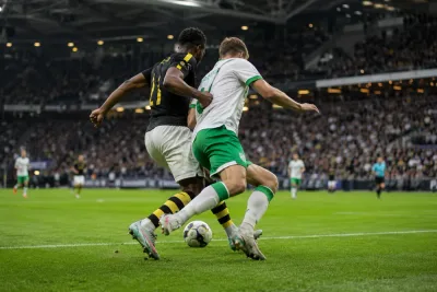 AIK-spelarna tonar ner Boudri inför derbyt