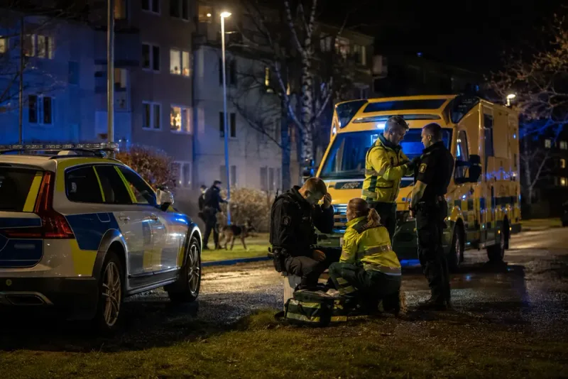 Två poliser misshandlades under kontroll i Finspång