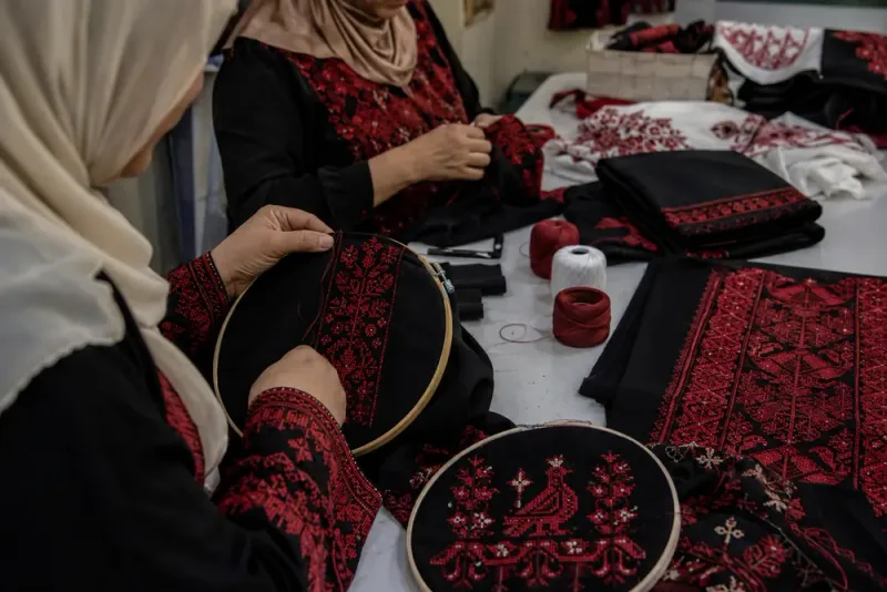 Tatreez håller palestinskt kulturarv levande i Libanon